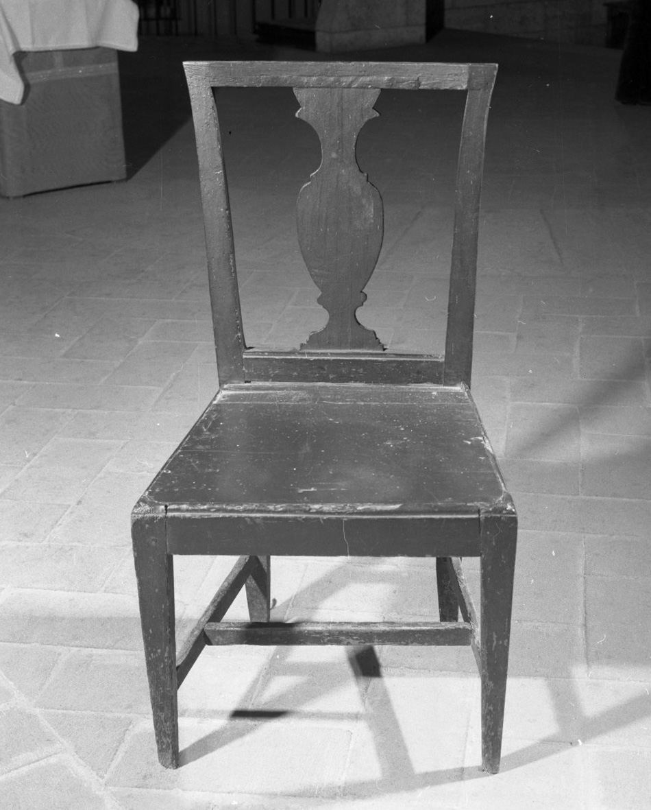 sedia - bottega toscana (prima metà sec. XIX)