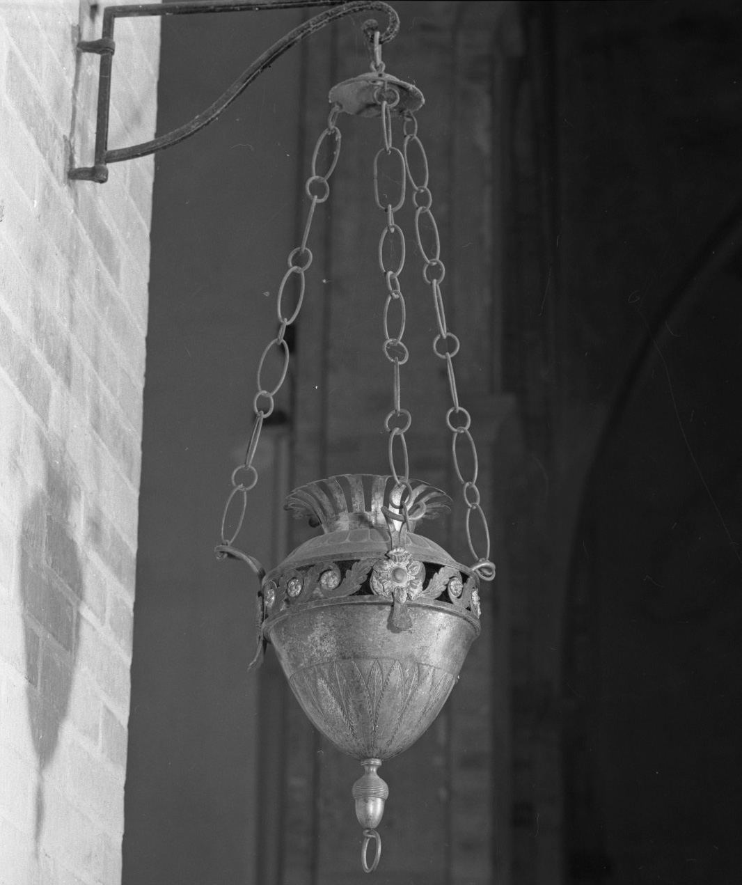lampada pensile - bottega toscana (secc. XVIII/ XIX)