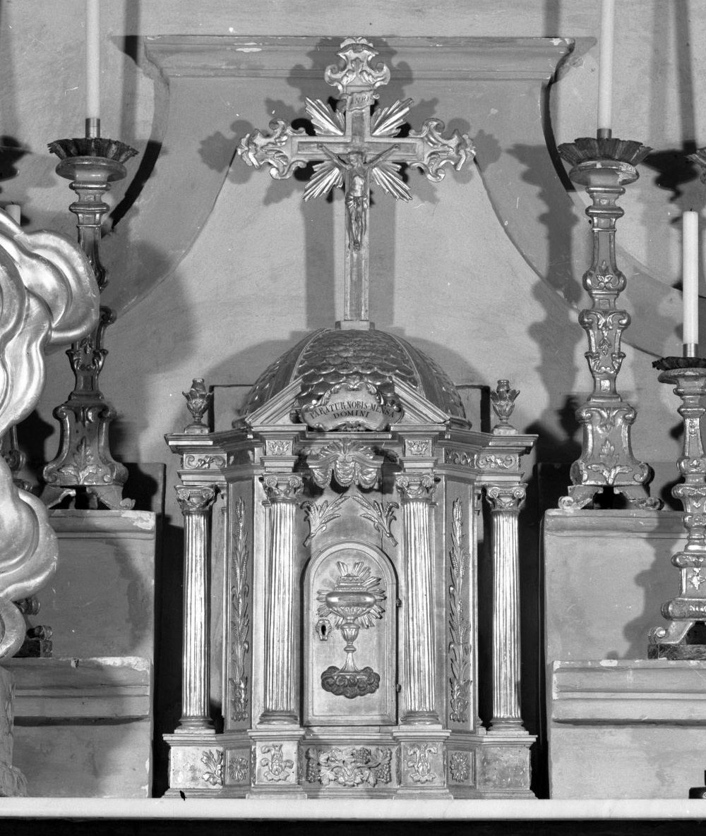 tabernacolo - a tempietto - bottega toscana (prima metà sec. XIX)