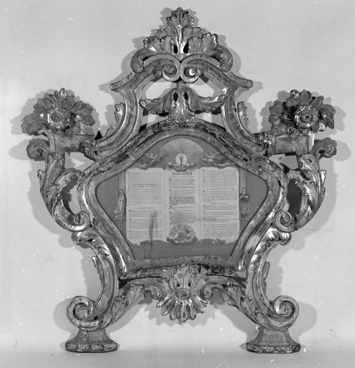 cartagloria, serie - bottega toscana (seconda metà sec. XVIII)