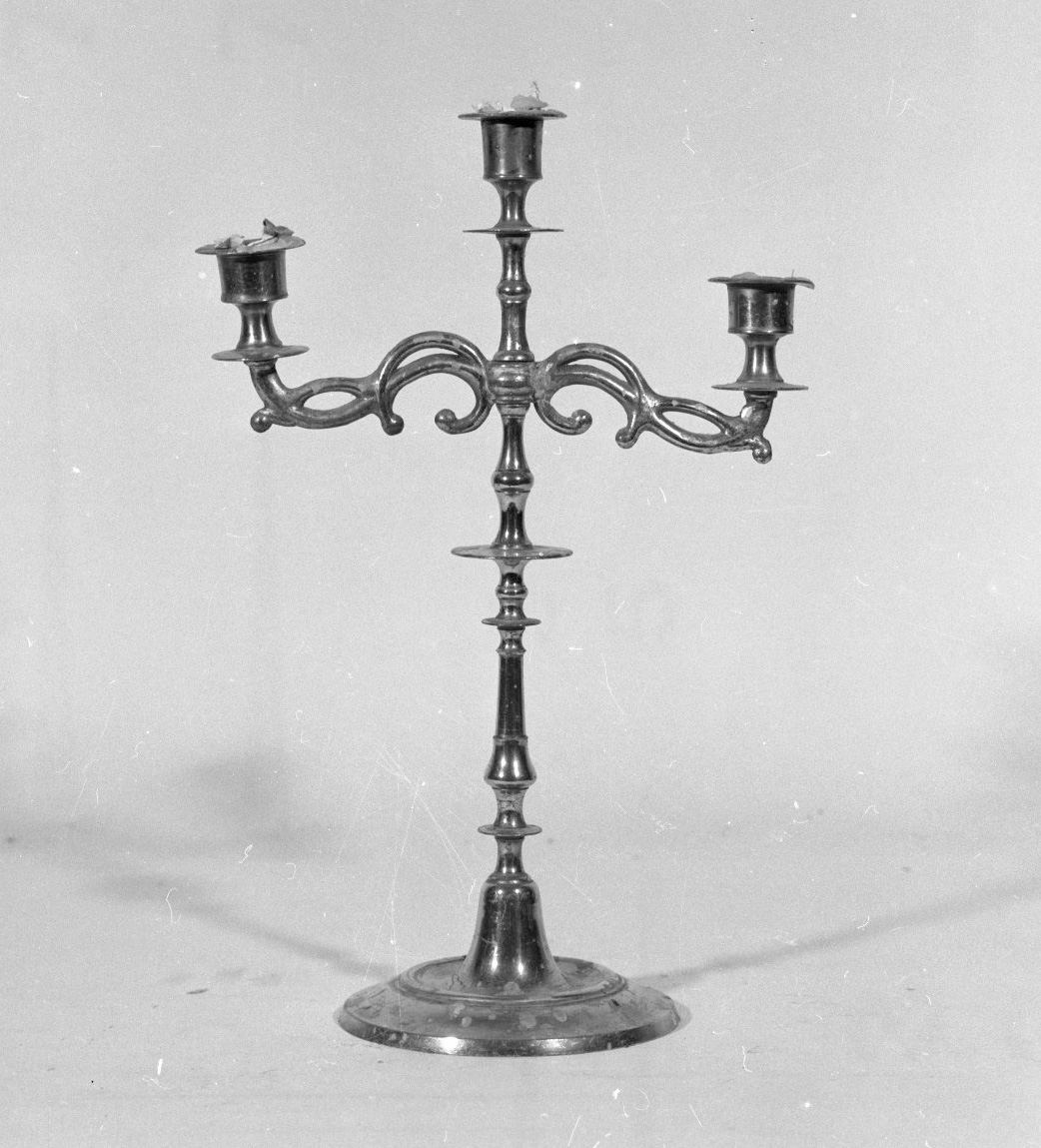 candeliere, serie - bottega toscana (sec. XIX)