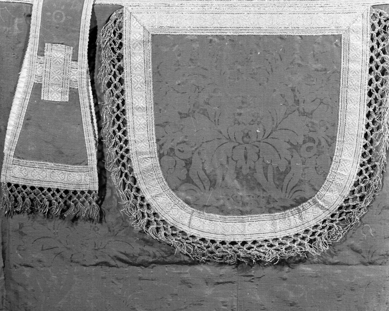 piviale, serie - manifattura toscana (secc. XIX/ XX)