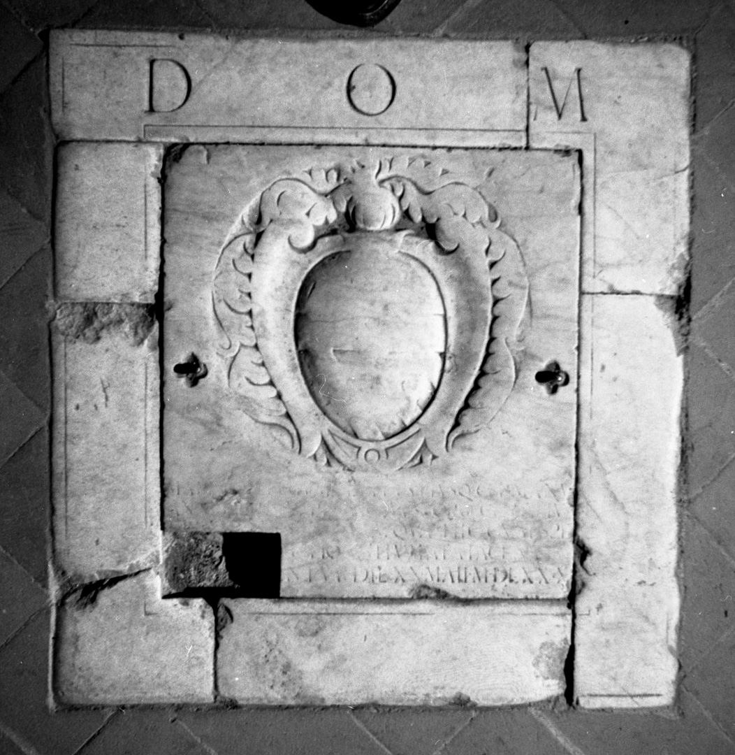 lastra tombale - bottega toscana (sec. XVI)