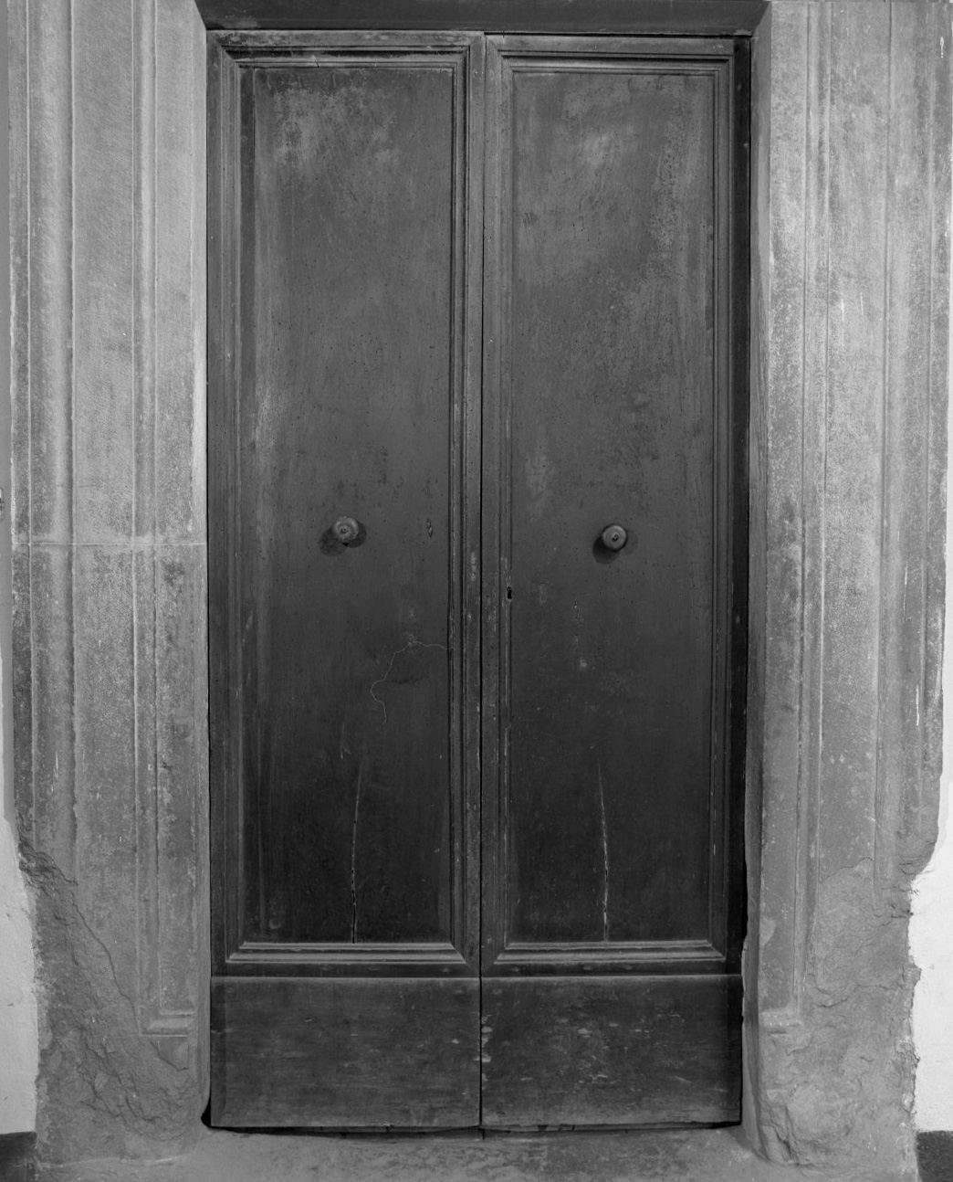 porta - a due battenti - bottega toscana (seconda metà sec. XVIII)