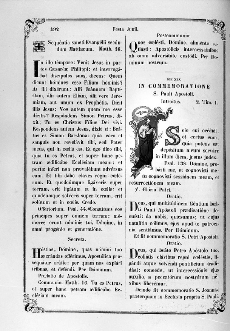San Paolo (stampa, elemento d'insieme) - ambito toscano (sec. XIX)