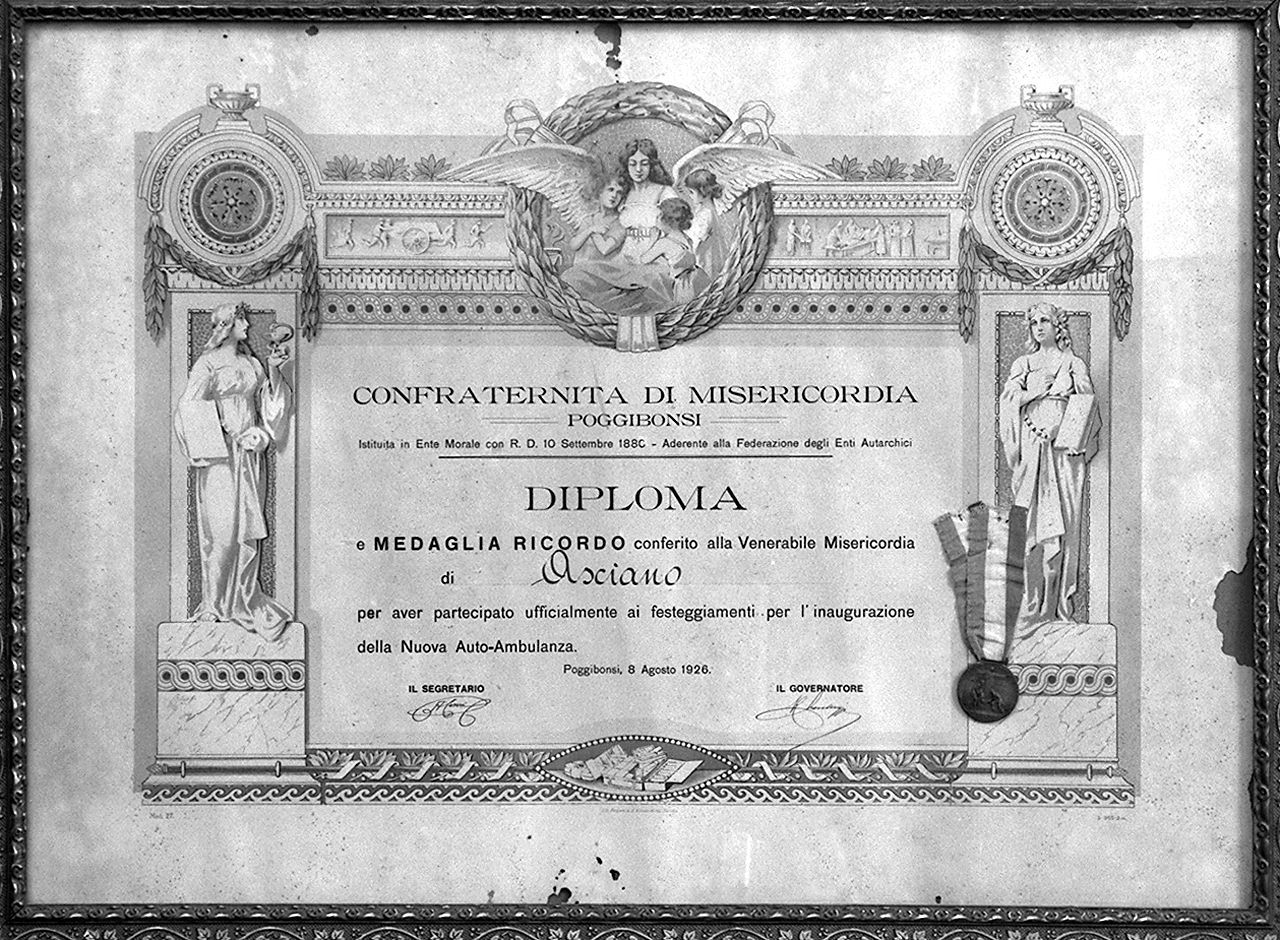 figure allegoriche femminili (stampa) - ambito italiano (sec. XX)