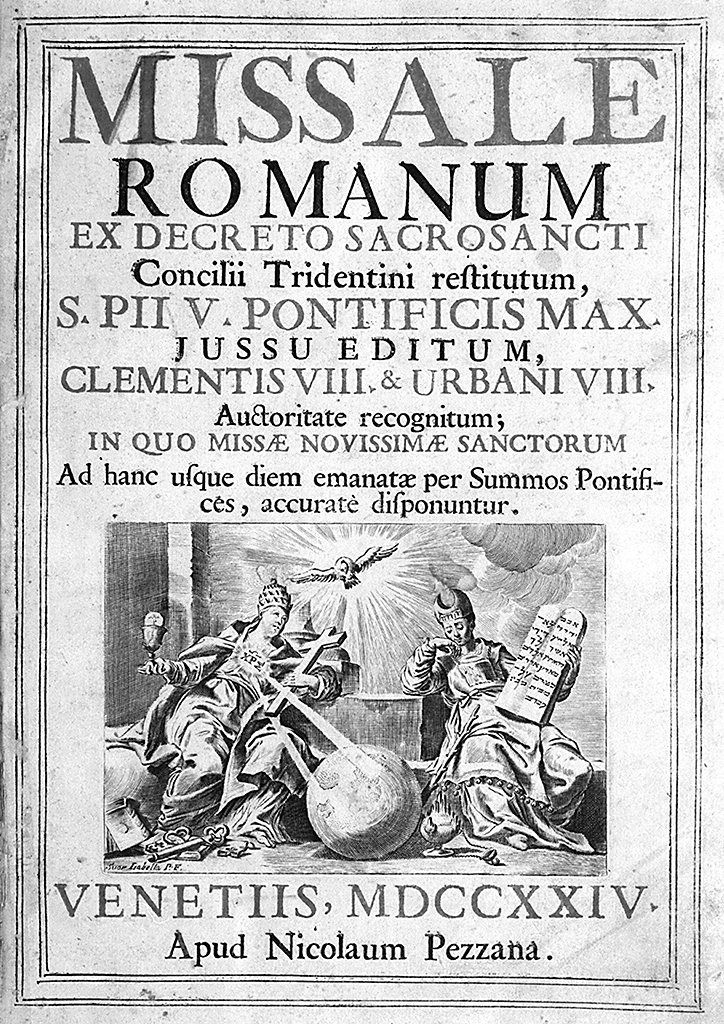 trionfo della Chiesa sulla Sinagoga (stampa, elemento d'insieme) di Piccini Isabella (sec. XVIII)