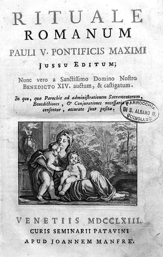 Carità (stampa, elemento d'insieme) di Luciani Antonio (sec. XVIII)