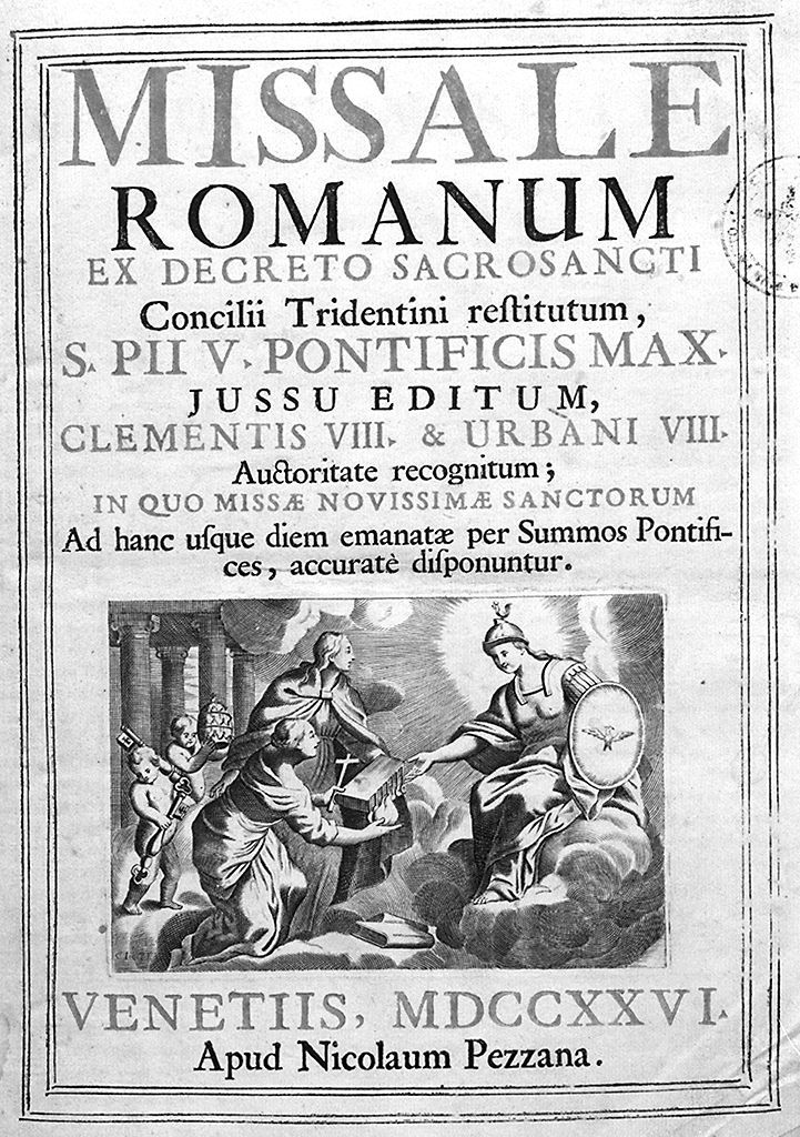 Fede (stampa, elemento d'insieme) di Piccini Isabella (sec. XVIII)