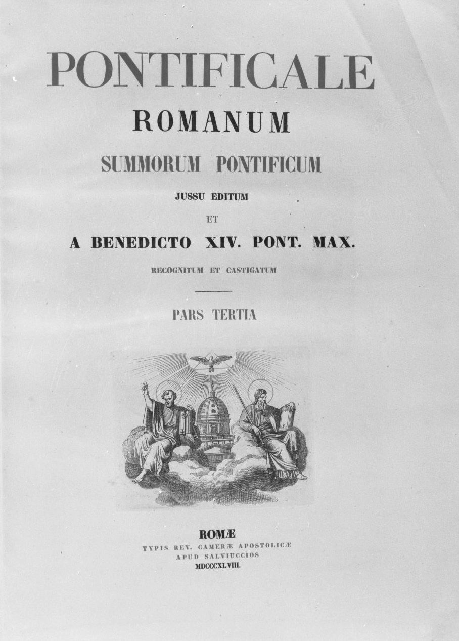 San Pietro e San Paolo (stampa) - ambito romano (sec. XIX)