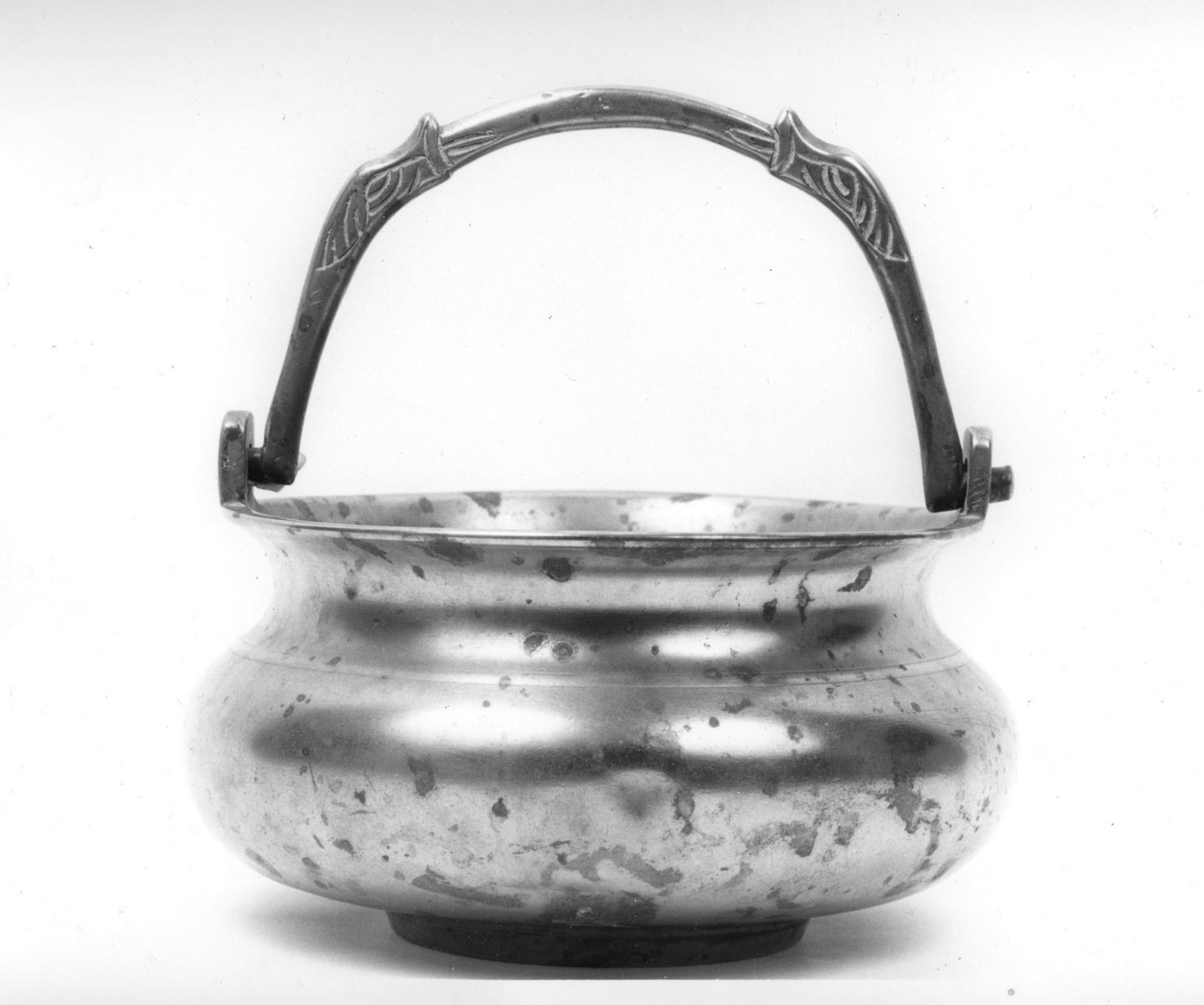 secchiello per l'acqua benedetta - bottega toscana (metà sec. XIX)
