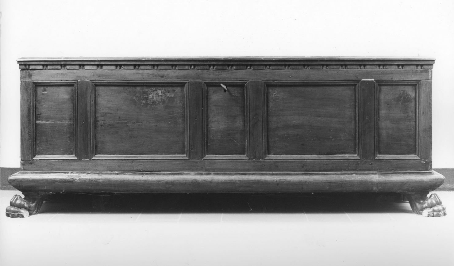 cassone - bottega toscana (metà sec. XVI)