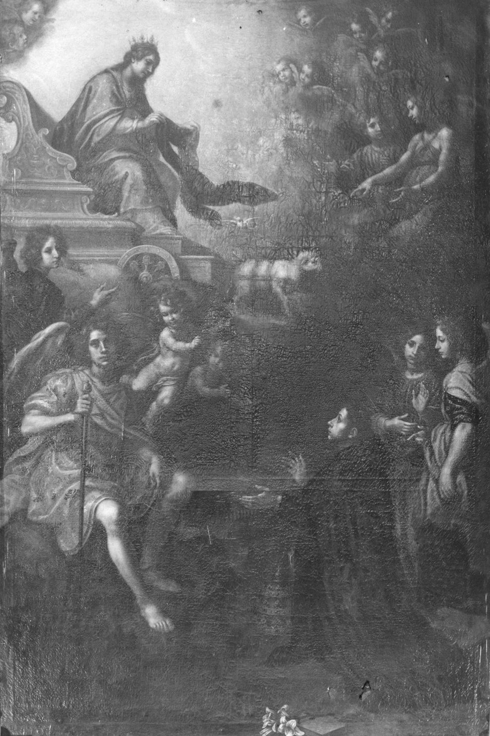 San Filippo Benizi (dipinto) di Vanni Raffaello (sec. XVII)