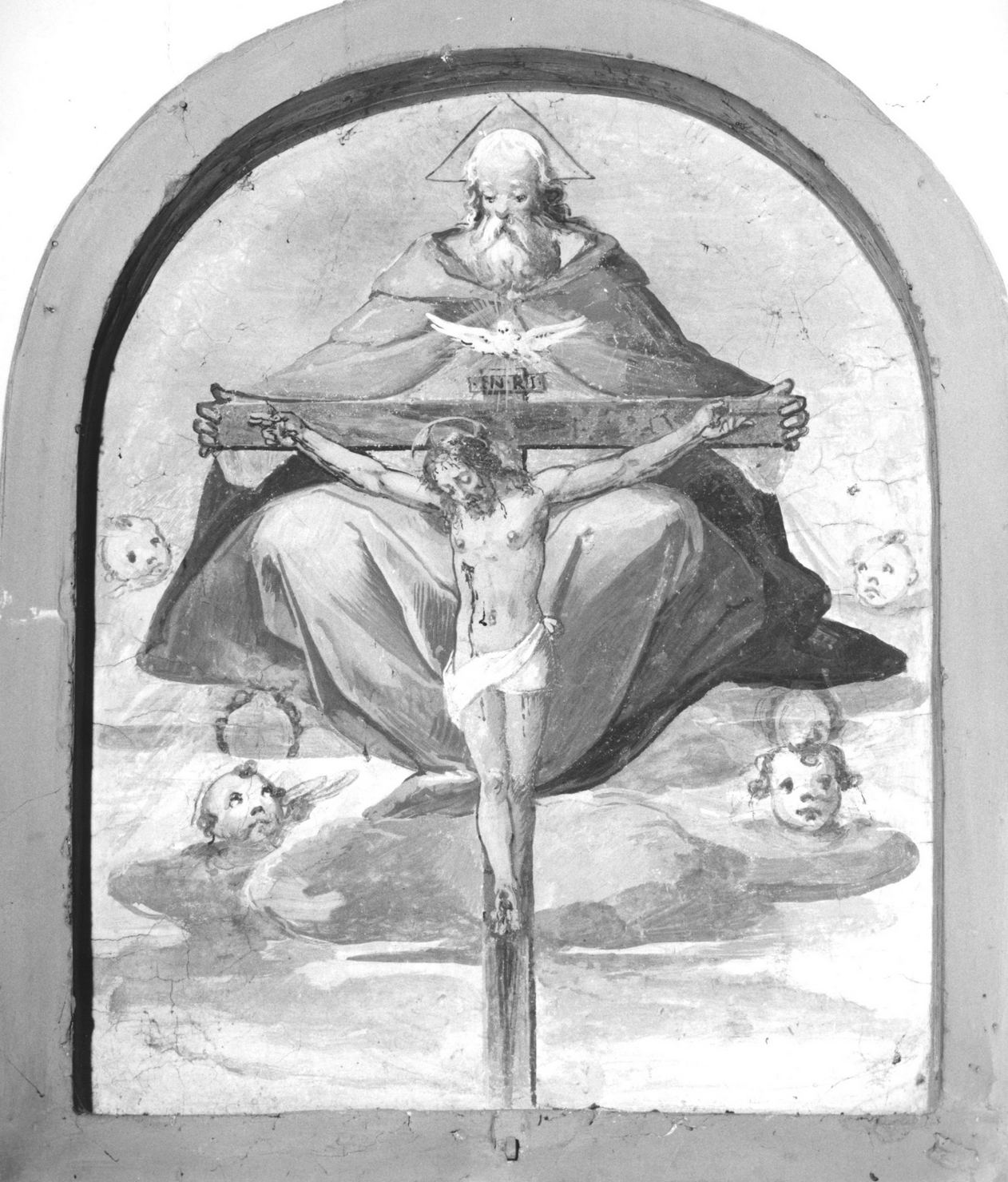 Trinità (dipinto) di Salimbeni Ventura detto Bevilacqua (secc. XVI/ XVII)