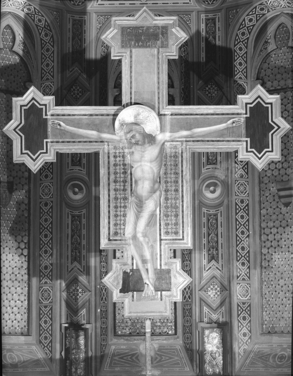 Cristo crocifisso (dipinto) di Niccolò di Segna di Bonaventura (sec. XIV)