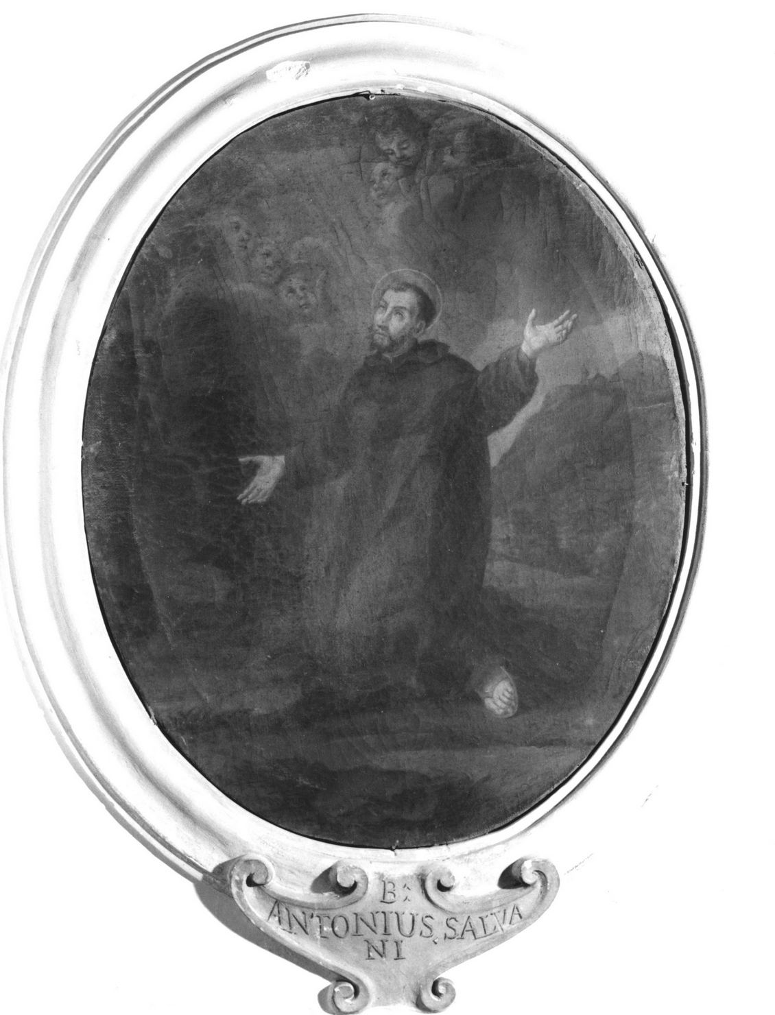 visione del beato Antonio Salvani (dipinto, ciclo) di Feliciati Francesco (bottega) (seconda metà sec. XVIII)