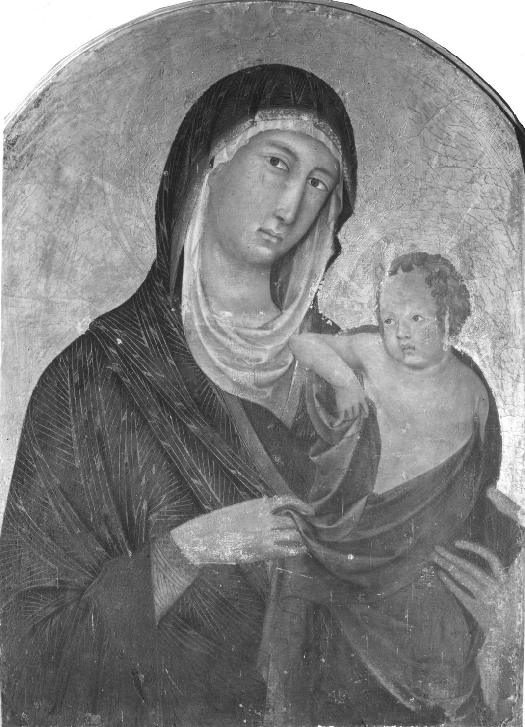 Madonna con Bambino (dipinto) di Segna di Bonaventura (sec. XIV)