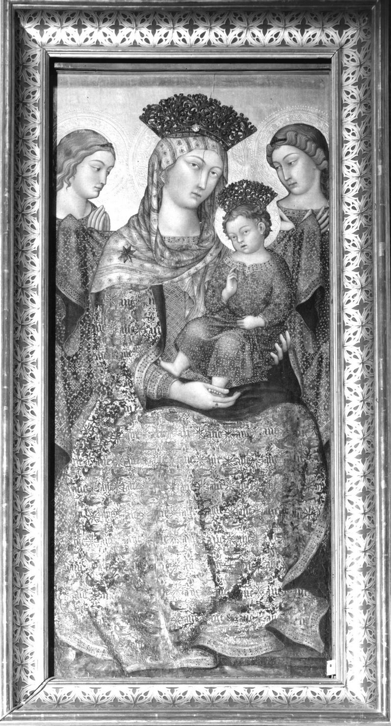 Madonna del Belvedere, Madonna con Bambino e angeli (dipinto) di Taddeo di Bartolo (sec. XV)