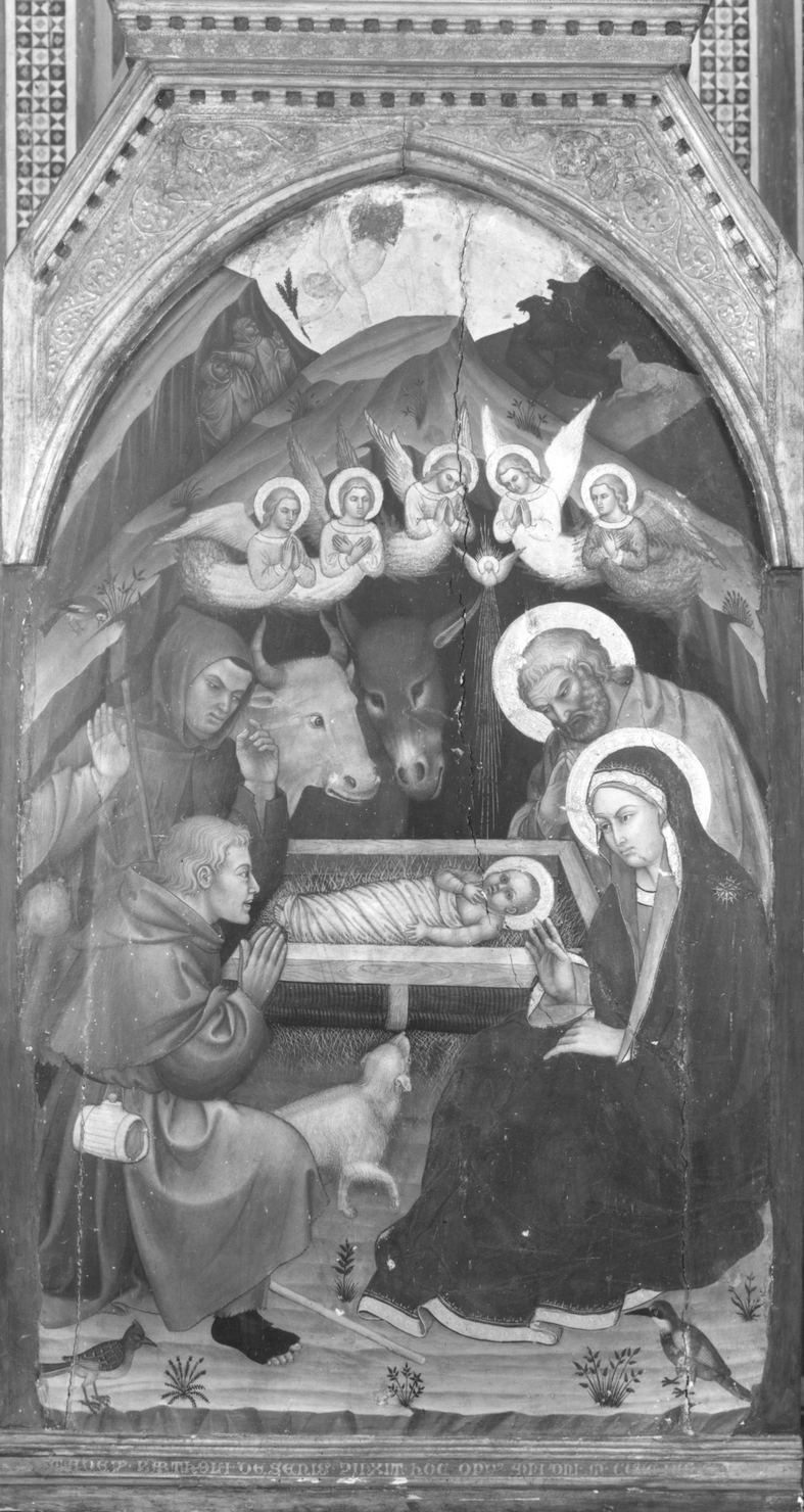 adorazione dei Re Magi (dipinto) di Taddeo di Bartolo (sec. XV)