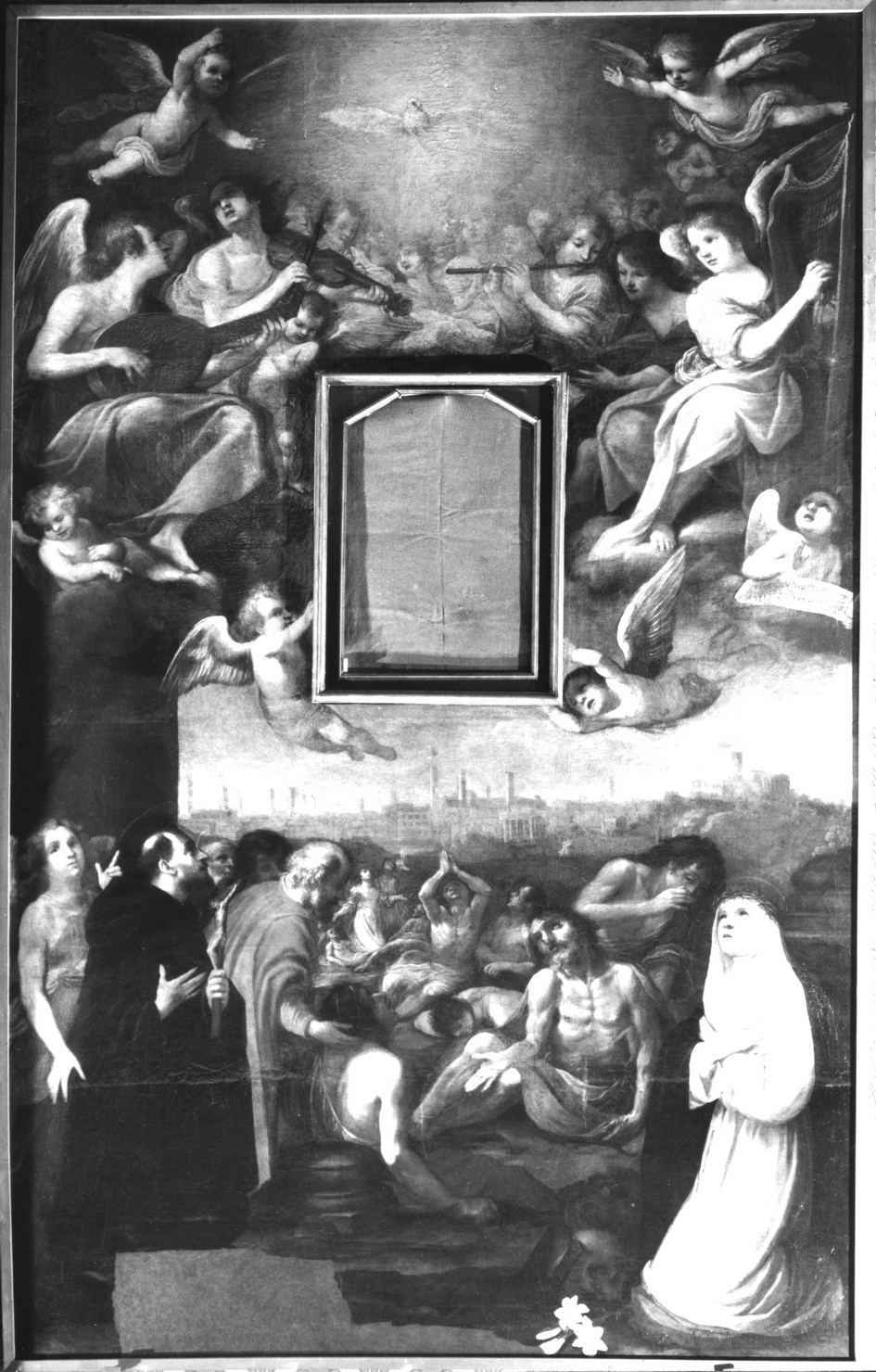 Santa Caterina da Siena (dipinto) di Salimbeni Arcangelo (sec. XVI)