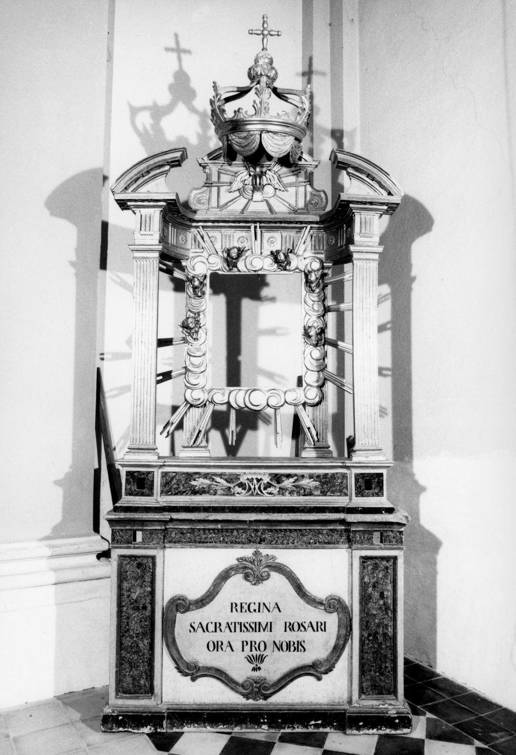 macchina processionale - bottega toscana (seconda metà sec. XIX)