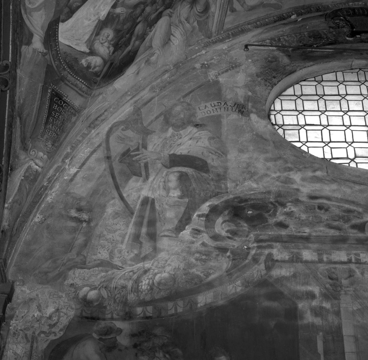 David (dipinto, elemento d'insieme) di Barbatelli Bernardino detto Poccetti (fine/inizio secc. XVI/ XVII)