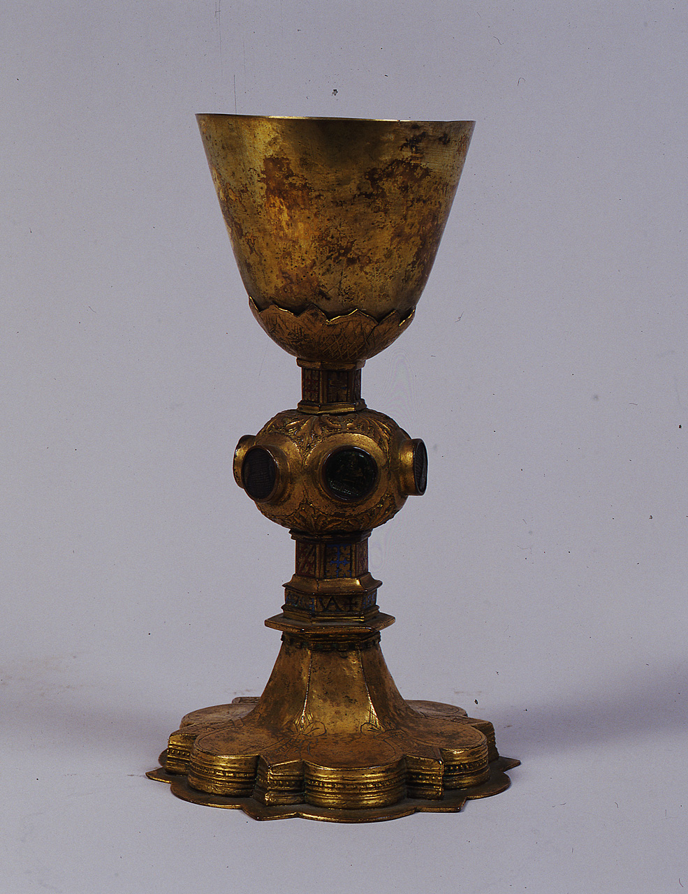 calice, opera isolata - bottega senese (prima metà sec. XV)