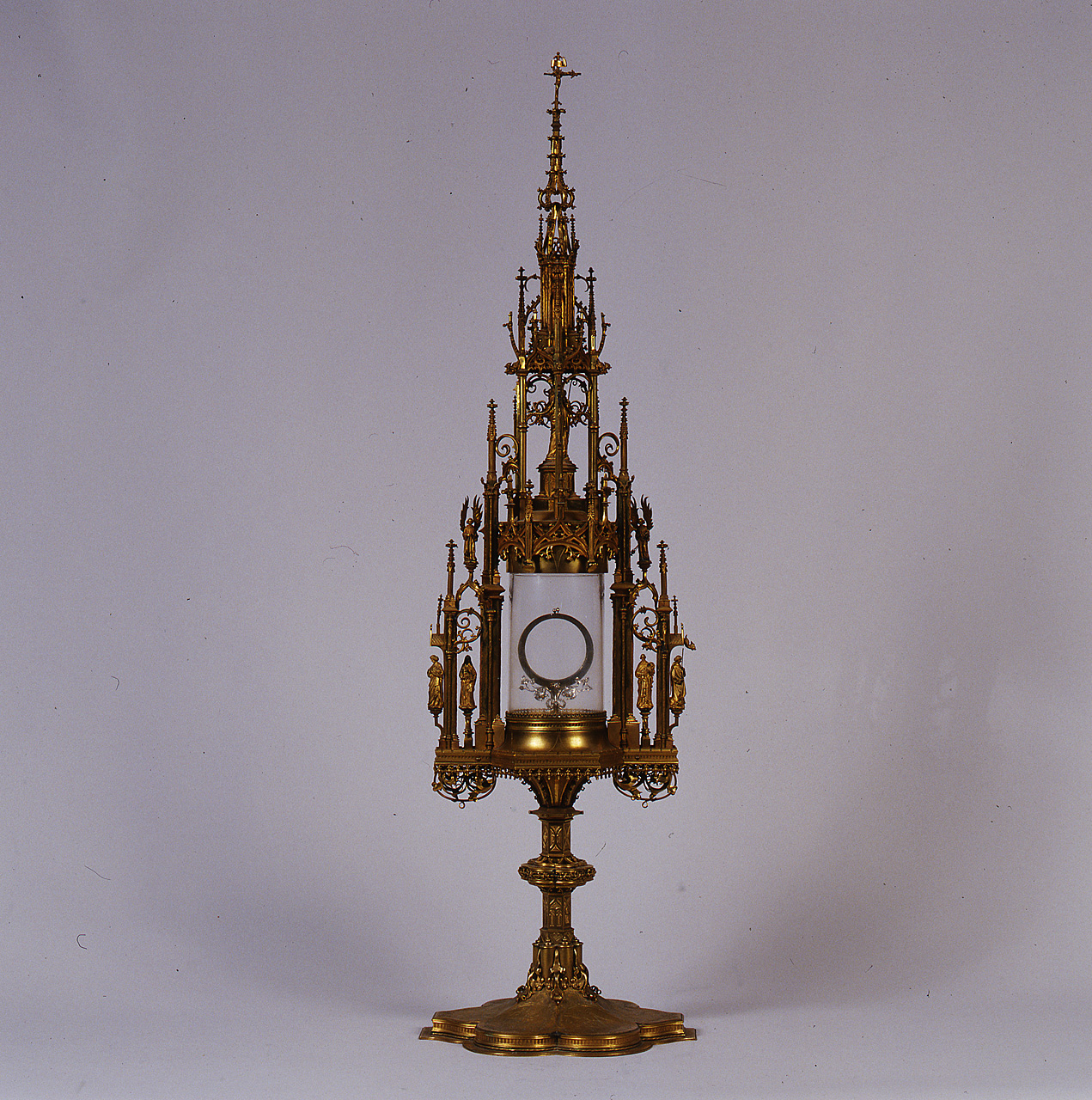 ostensorio, opera isolata di Bromm G.B (ultimo quarto sec. XIX)
