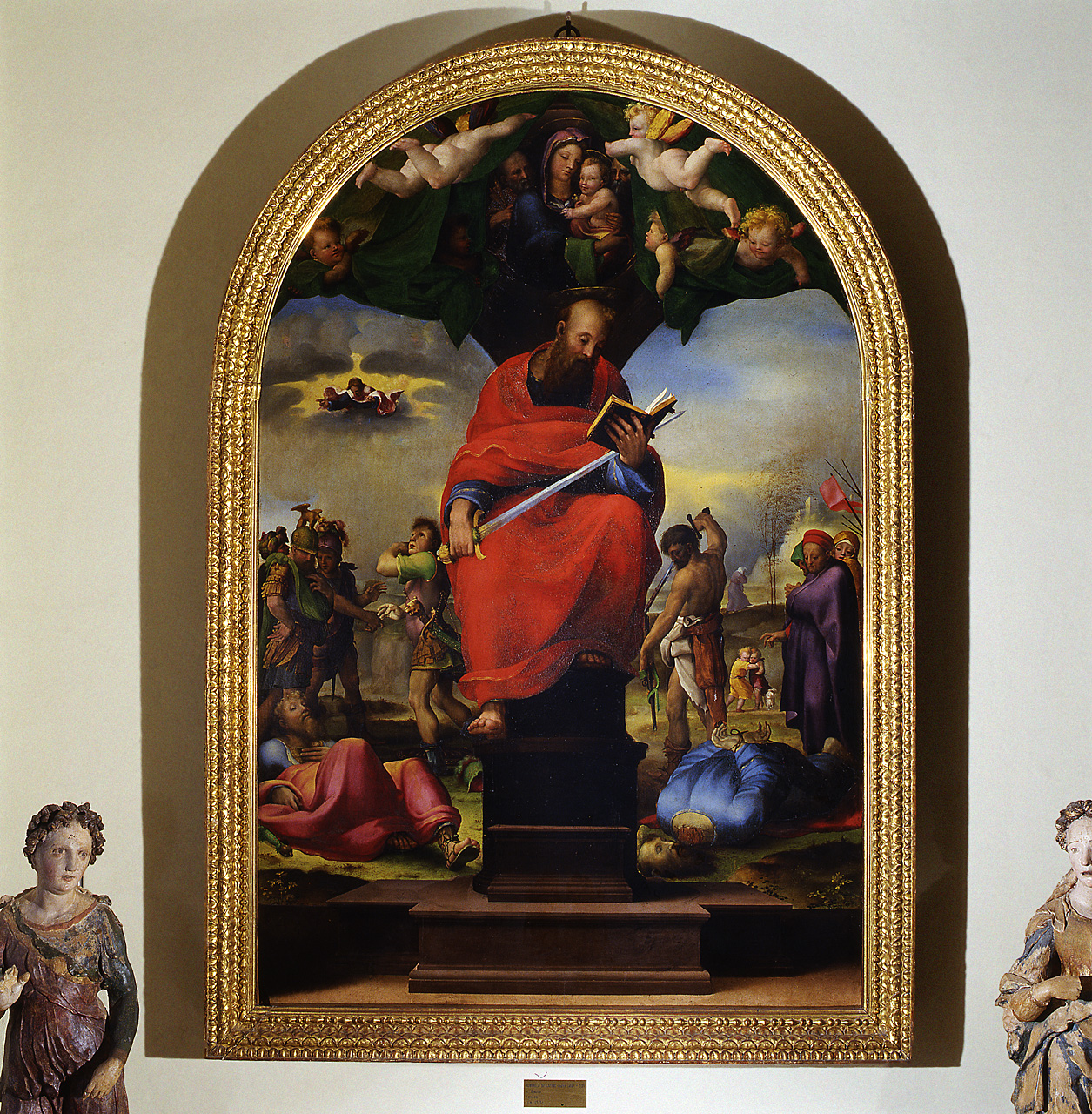 San Paolo (pala d'altare, opera isolata) di Beccafumi Domenico detto Mecarino (sec. XVI)