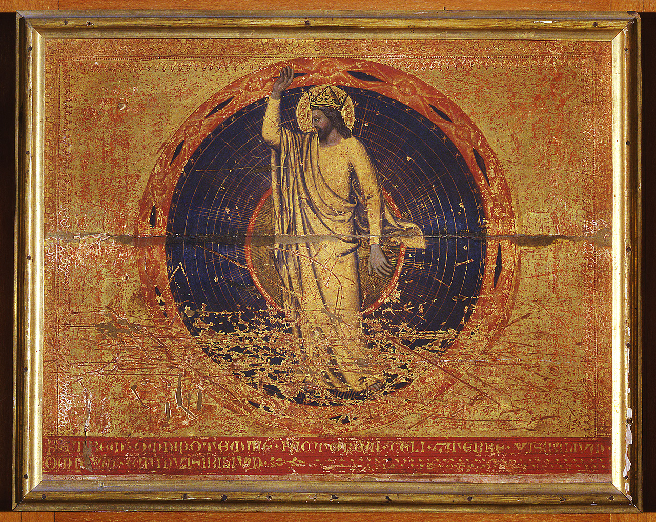 Padre Onnipotente creatore del cielo e della terra, articoli del credo (dipinto, ciclo) di Taddeo di Bartolo (primo quarto sec. XV)