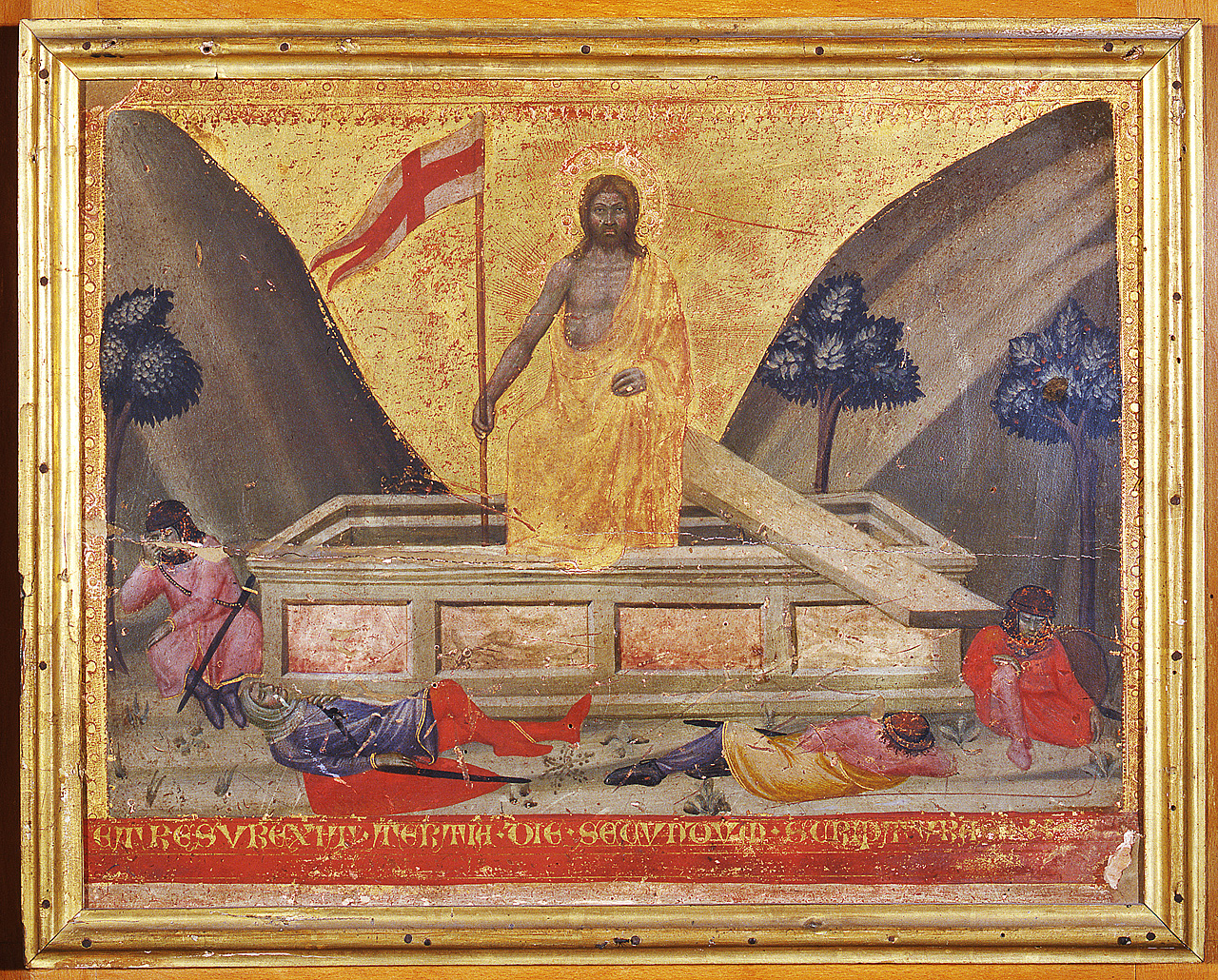 Resurrezione di Cristo, articoli del credo (dipinto, ciclo) di Taddeo di Bartolo (primo quarto sec. XV)