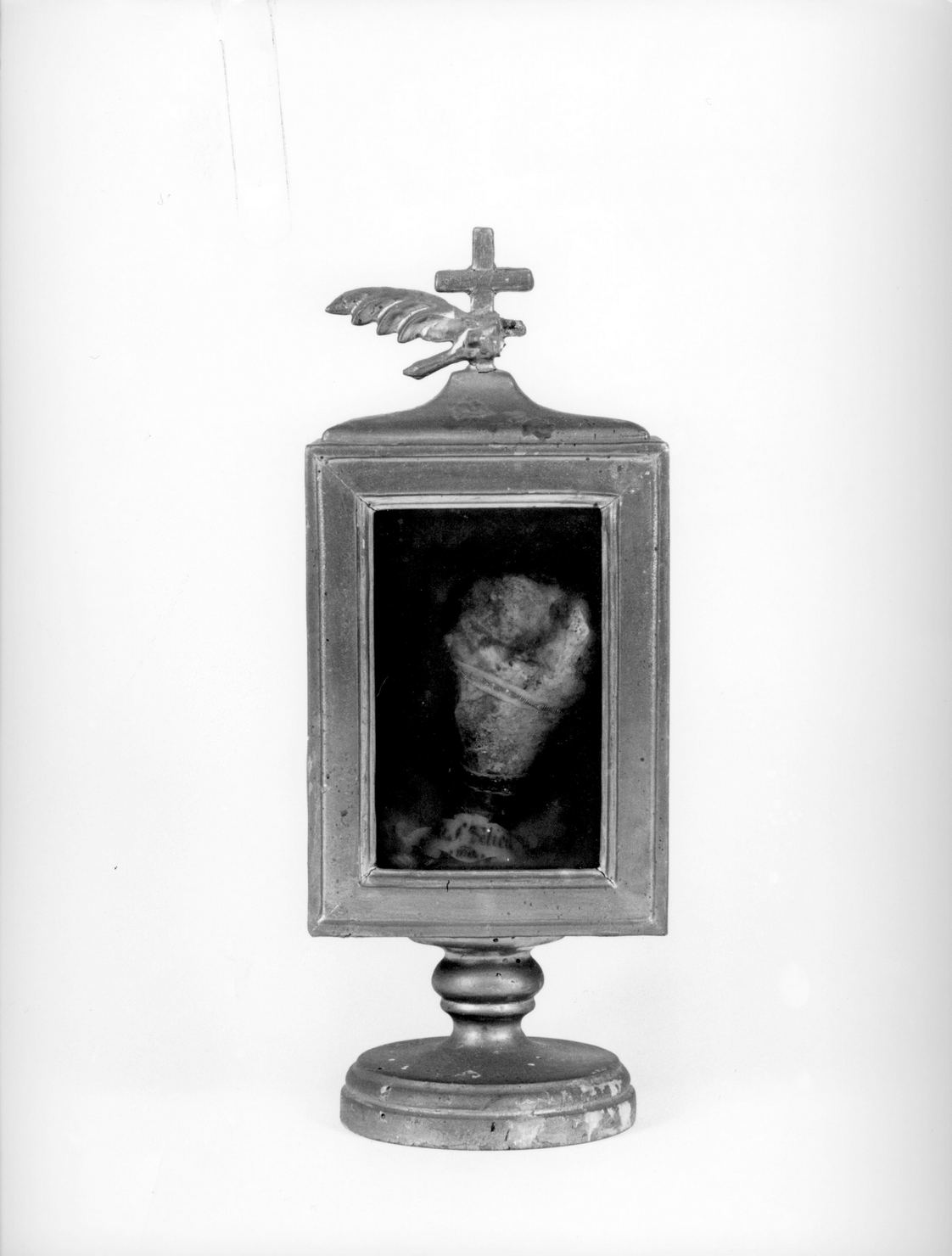 reliquiario - a tabella - bottega senese (sec. XVII)