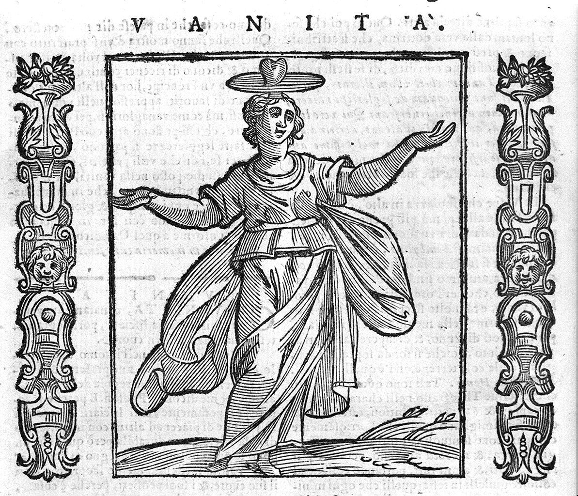 Vanità (stampa, elemento d'insieme) - ambito veneto (sec. XVII, sec. XVII, sec. XVII)