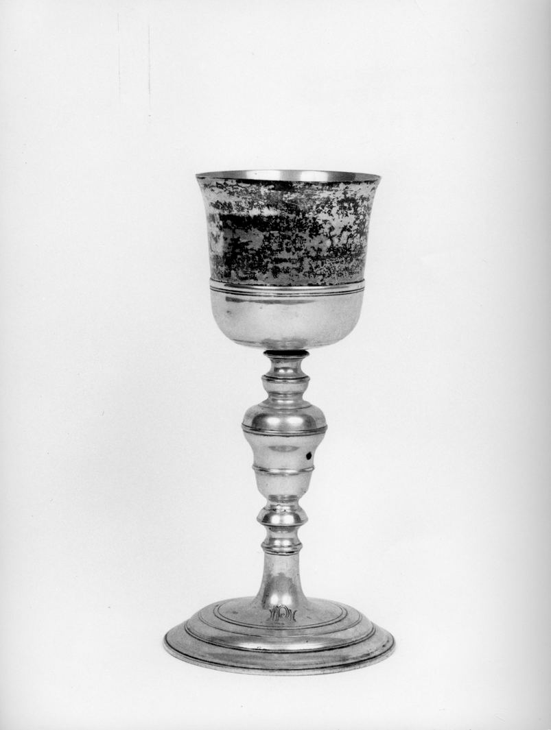 calice, opera isolata - bottega senese (metà sec. XVII)