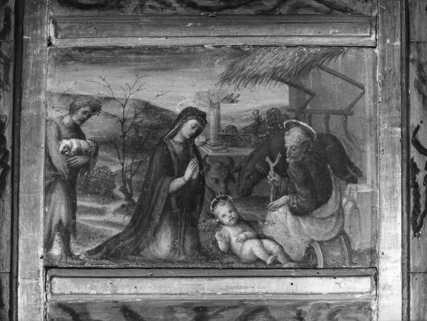 storie della vita di Maria Vergine e di Cristo (polittico) - bottega senese (prima metà sec. XVI)