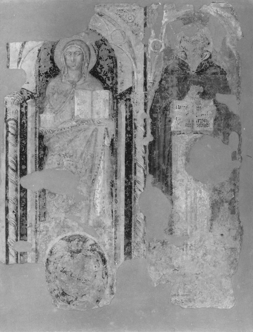 San Tommaso d'Aquino (dipinto, frammento) di Vanni Lippo (terzo quarto sec. XIV)