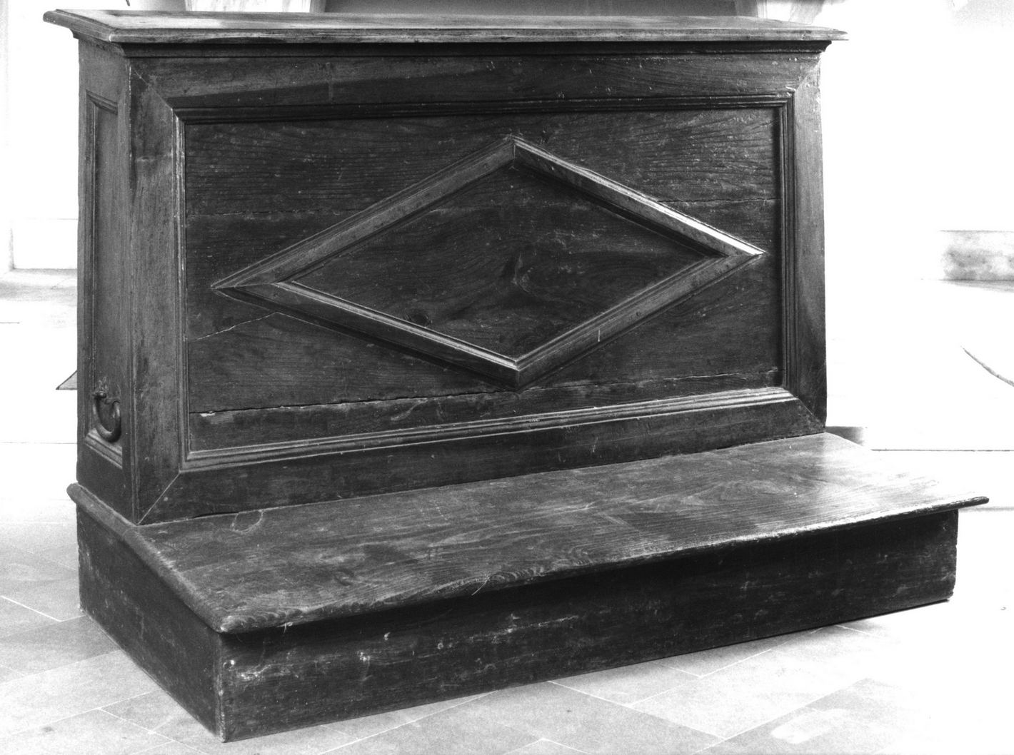 inginocchiatoio - bottega toscana (seconda metà sec. XVII)