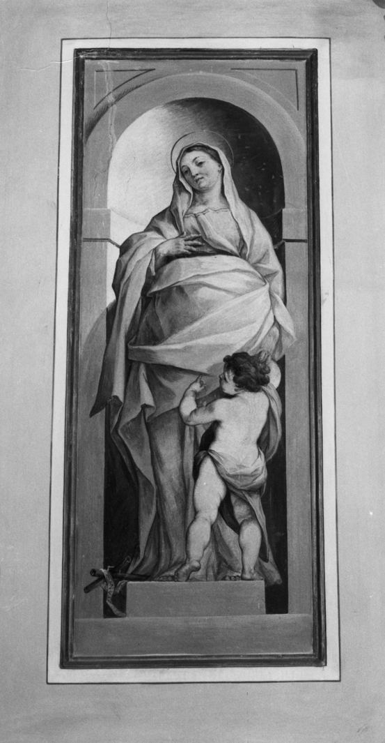 Sant'Elisabetta (dipinto, elemento d'insieme) di Nasini Giuseppe Nicola (sec. XVIII)