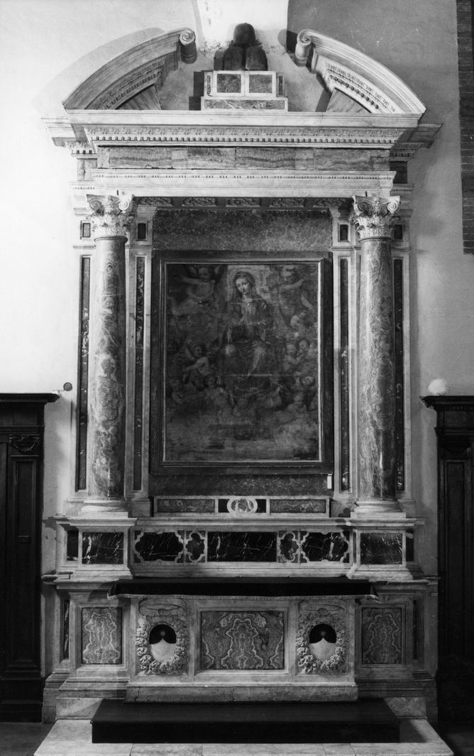 altare - bottega senese (sec. XVIII)
