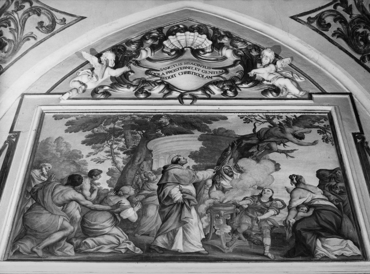 San Giacinto (dipinto) di Nasini Giuseppe Nicola (sec. XVIII)