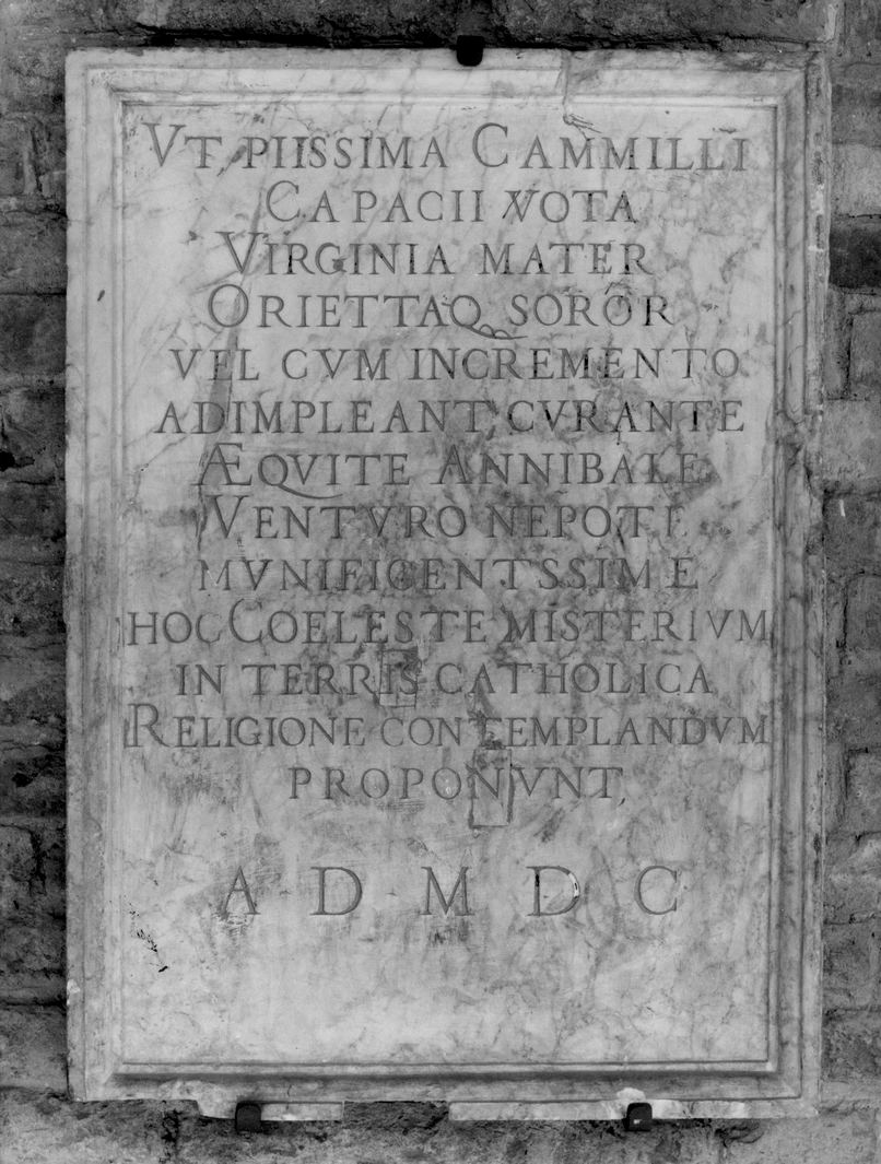 lapide tombale, opera isolata - bottega senese (inizio sec. XVII)