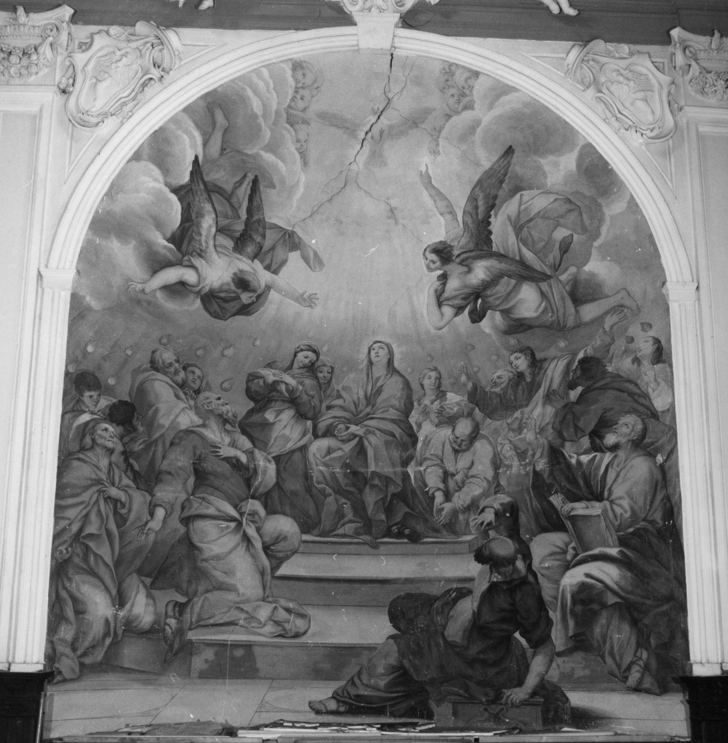Pentecoste (dipinto) di Nasini Giuseppe Nicola (sec. XVIII)