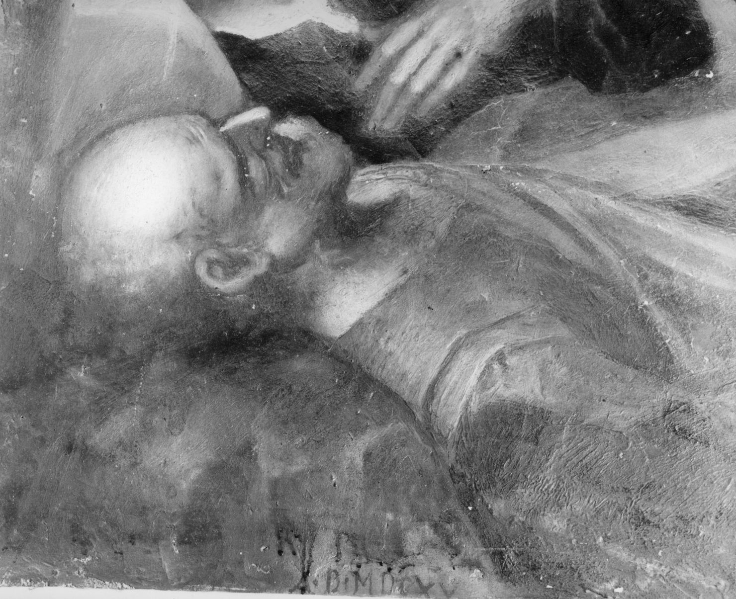 Cristo incontra la Madonna sulla via del Calvario (dipinto, complesso decorativo) di Pisani Giovan Paolo (sec. XVII)