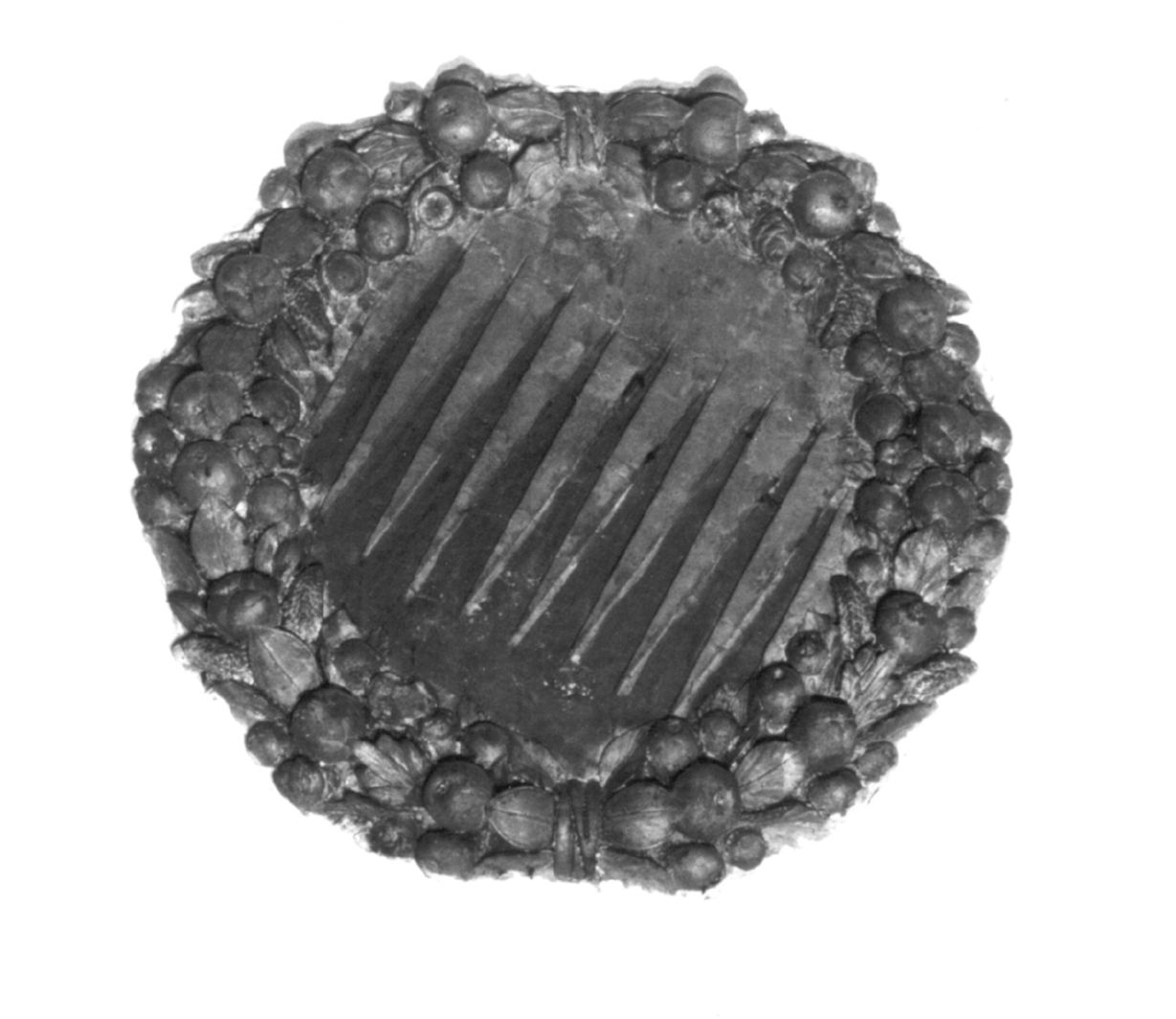 stemma gentilizio della famiglia Petrucci (rilievo, serie) - bottega toscana (prima metà sec. XVI)