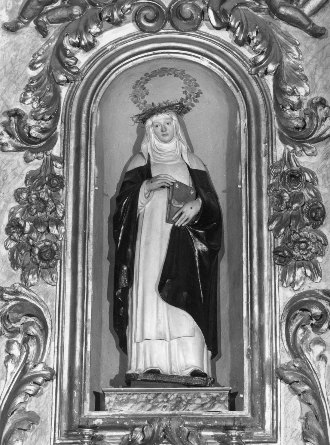 Santa Caterina da Siena (statua) - ambito senese (secc. XV/ XVI)
