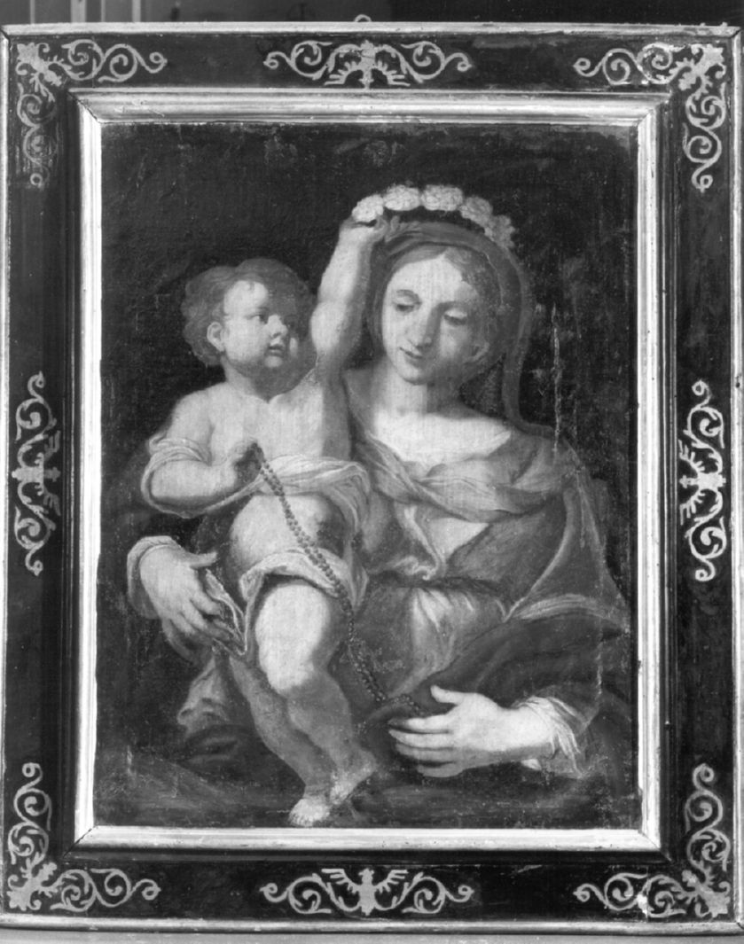 Madonna del Rosario (dipinto) - ambito senese (sec. XVII)