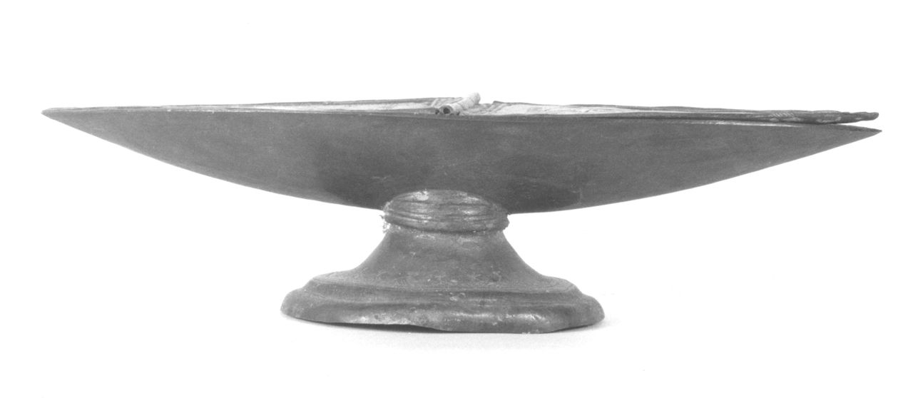 Annunciazione (navicella portaincenso) - bottega senese (prima metà sec. XIV)