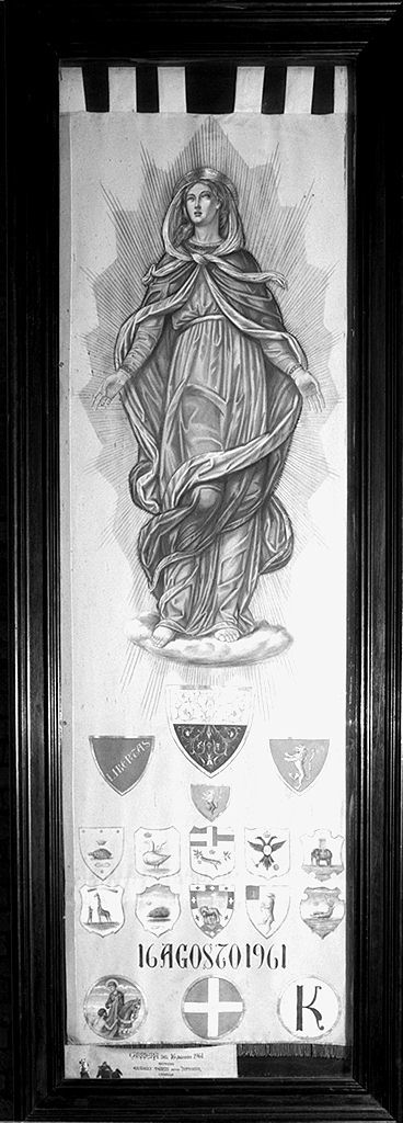 Madonna Assunta (palio) di Von Aachen Hans (sec. XX)
