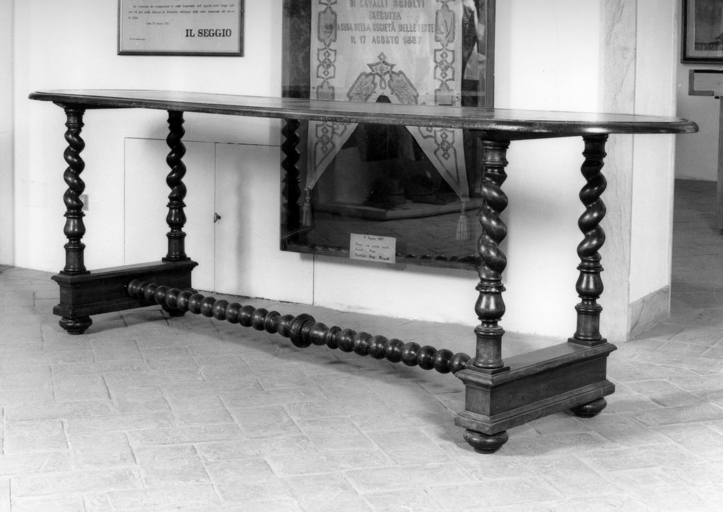 tavolo - bottega senese (secc. XIX/ XX)