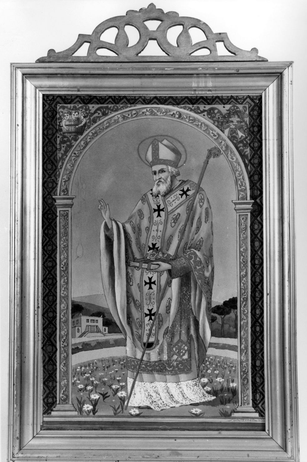 San Nicola di Bari (dipinto) di Scattina (sec. XX)